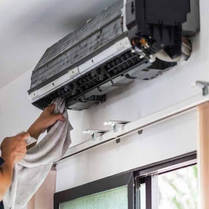 How to Clean a Wall Air Conditioner Without Removing It
